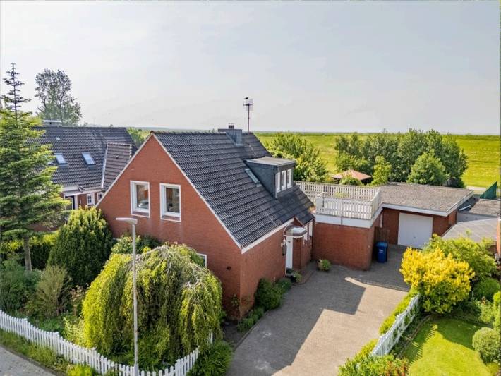 Ferienhaus für 5 Personen, mit Balkon und Garten in Landkreis Wittmund