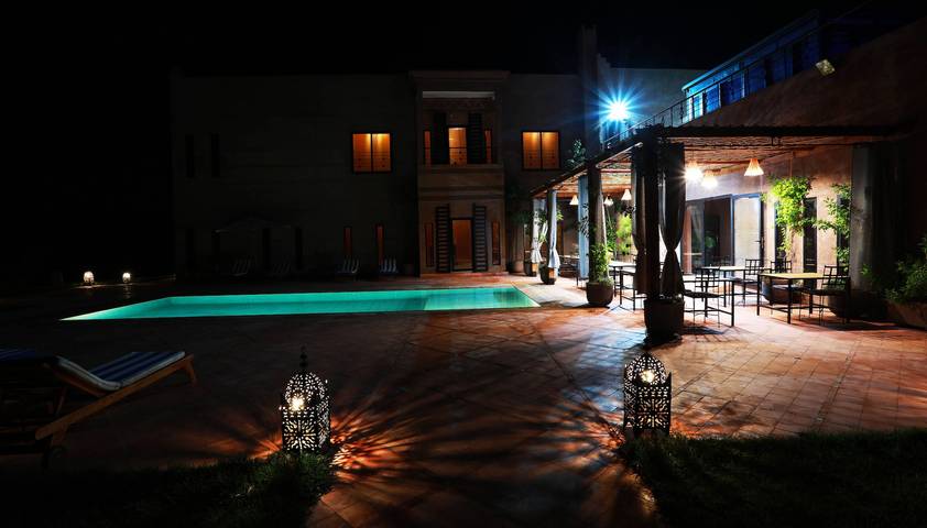 Villa pour 20 personnes, avec piscine et terrasse au Maroc - 4