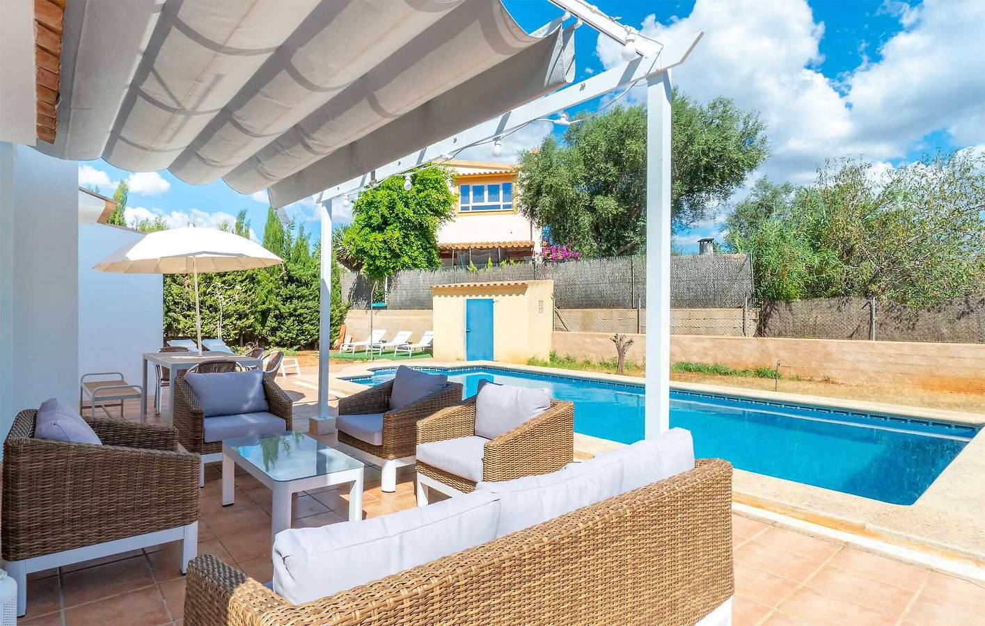 Gemütliches Strandapartment mit Pool und WiFi - 2km bis Arenal dels homes in Portocolom, Felanitx