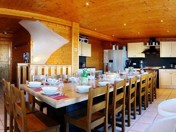 Chalet pour 16 personnes, avec sauna ainsi que terrasse et jacuzzi dans Le Corbier - 2
