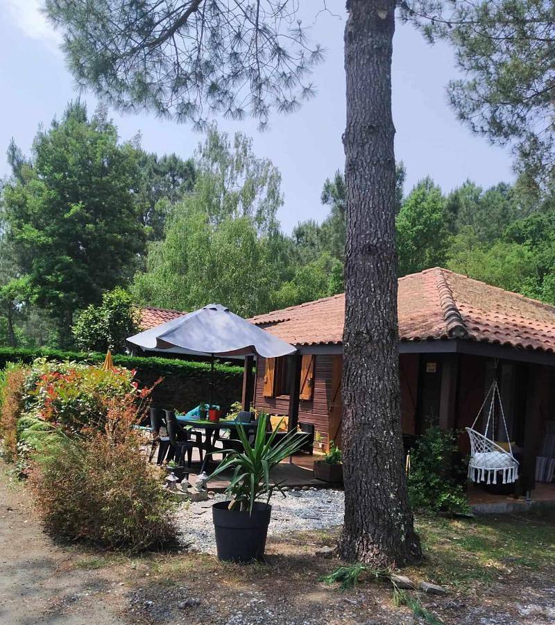 Chalet Camping 5 étoiles Landes in Lit-et-Mixe, Côte d’Argent