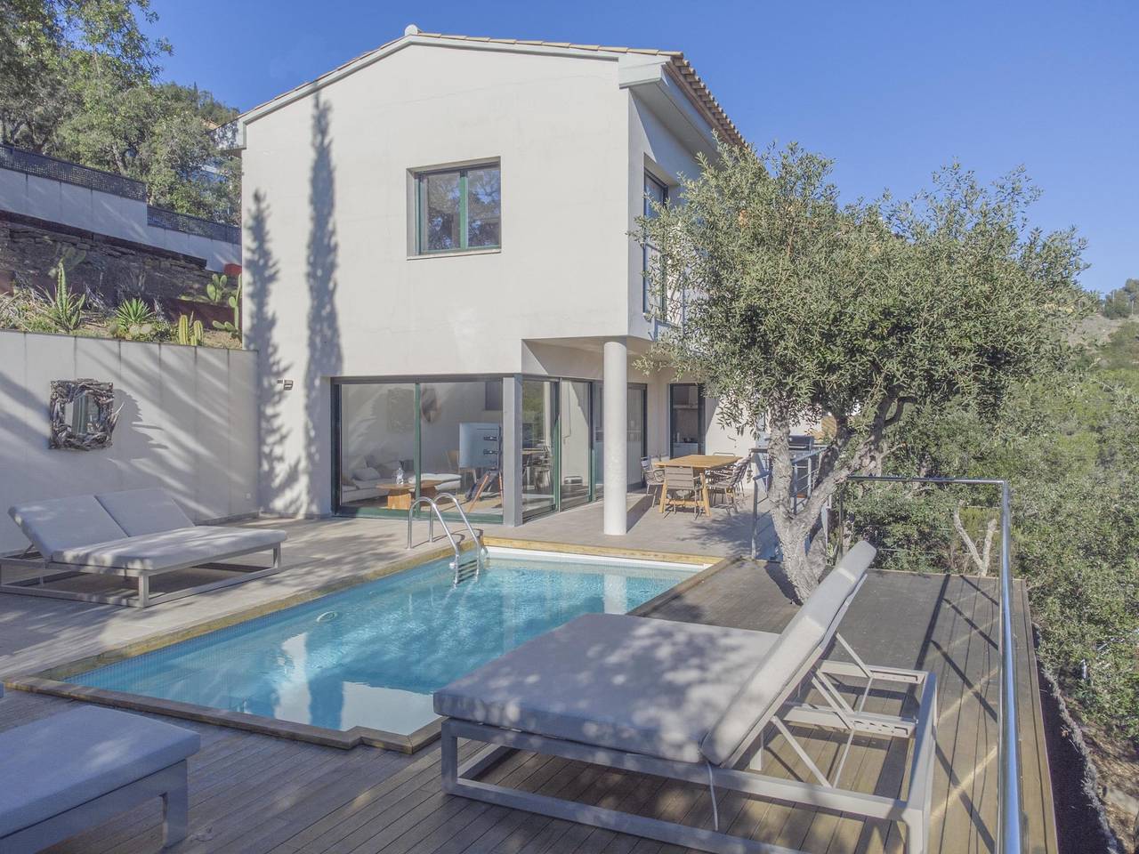 Ferienhaus für 8 Personen mit Meerblick in Sa Riera, Begur