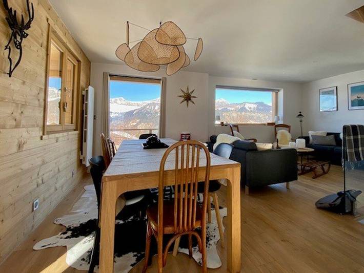 Maison pour 12 personnes, avec Terrasse à Crest-Voland