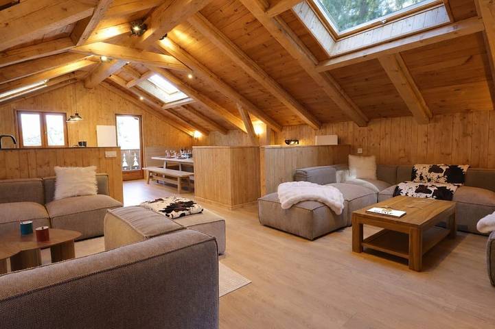 Chalet pour 15 personnes, avec Jacuzzi et Sauna
