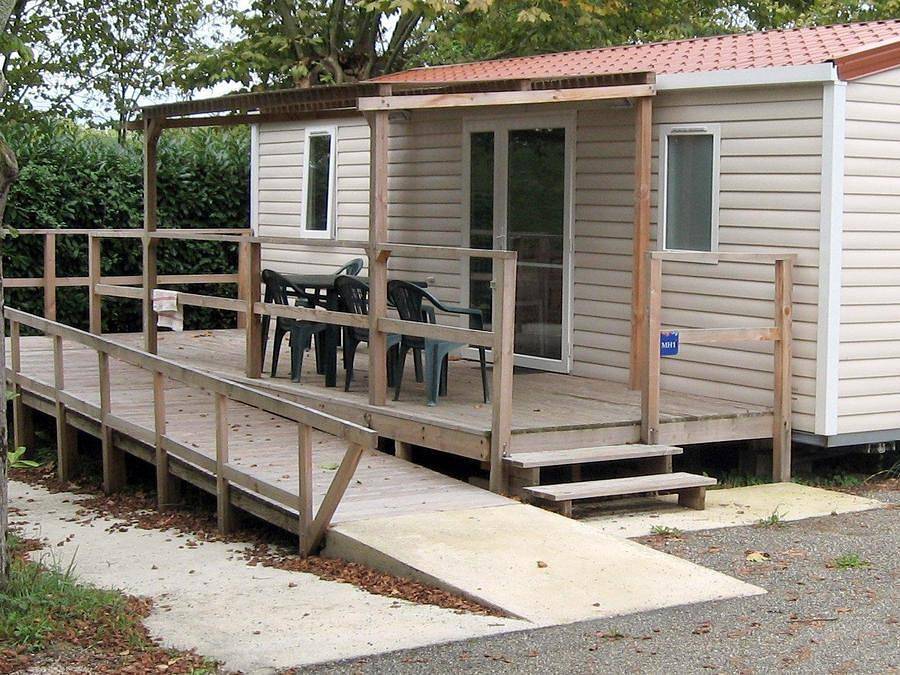 Camping du Lac Marciac - Mobile home 4 persons - Comfort+ Prm in Marciac, Gers