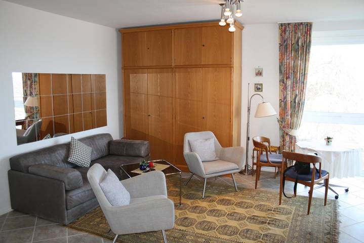Ferienwohnung für 2 Personen, mit Balkon und Seeblick in Travemünde