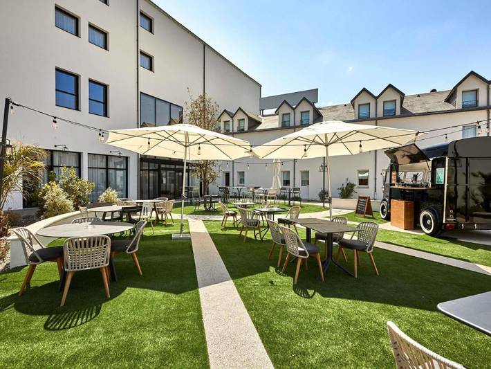 Hôtel pour 2 personnes, avec piscine et jardin, animaux acceptés