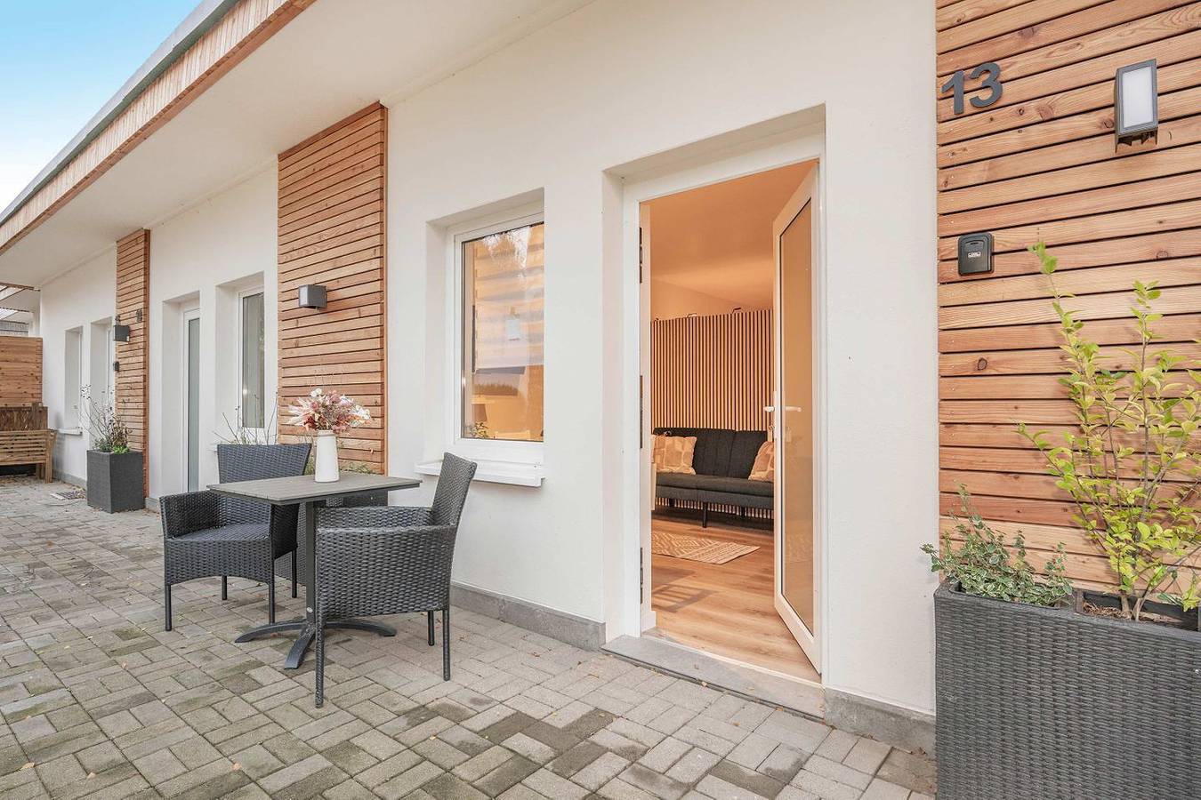 Apartamento entero, Moderne Ferienwohnung mit Terrasse unweit der Ostsee in Benz (desambiguación), Usedom