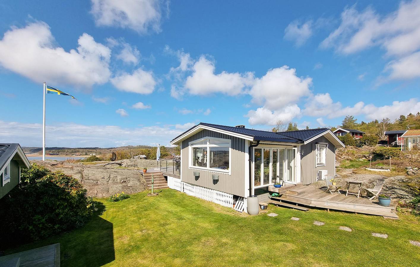 Holiday home for 8 people with view in Norra Västkusten