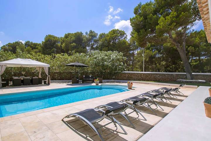 Location de vacances pour 9 personnes, avec jardin à Son Parc - 3