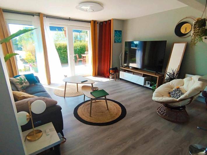 Gîte pour 4 personnes, avec jardin et terrasse, adapté aux familles à Caudan - 2