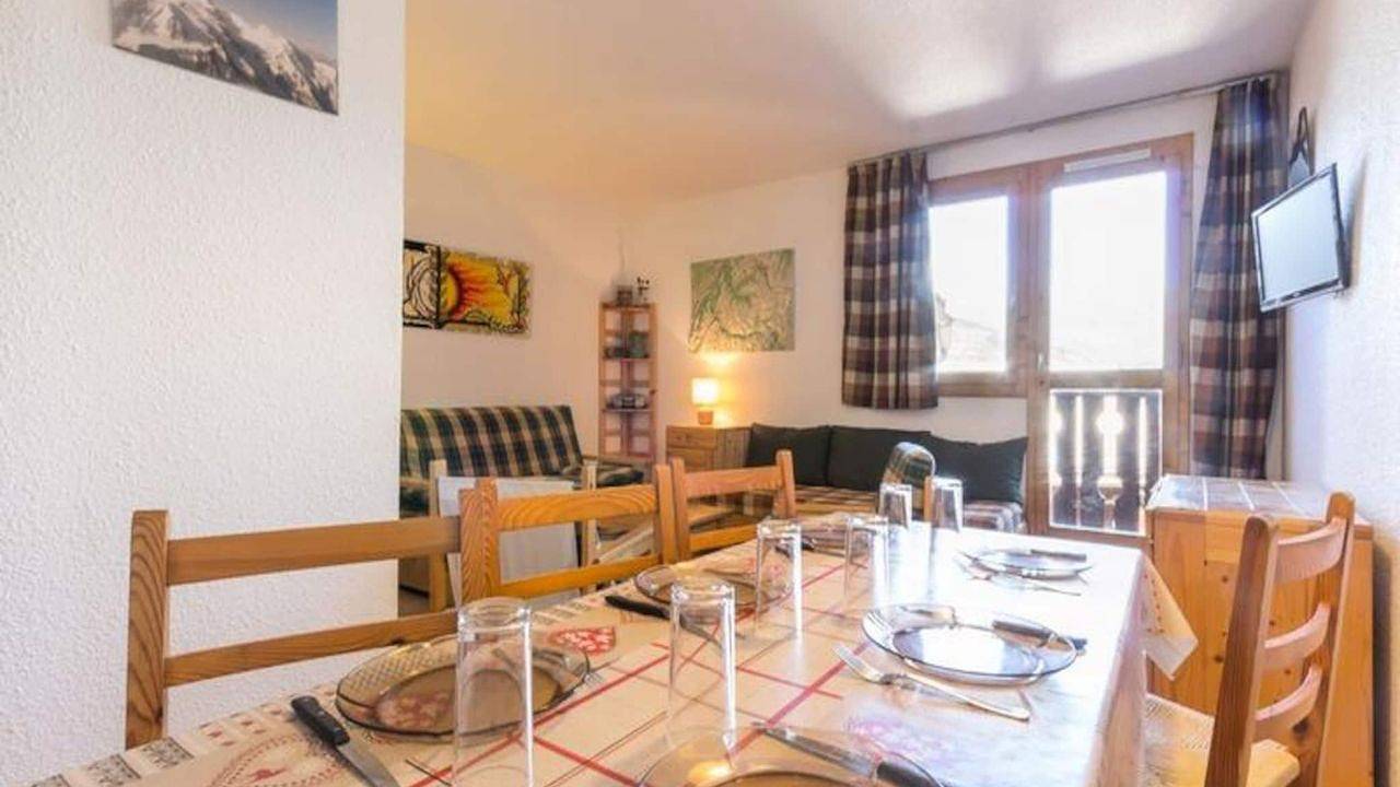Ganze Ferienwohnung, Ferienwohnung für 6 Personen (40 m²) in Aime-la-Plagne in La Plagne, Bellentre