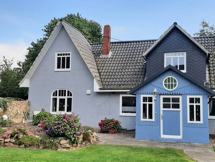 Ferienhaus für 3 Personen, mit Terrasse und Garten in Hagen im Bremischen