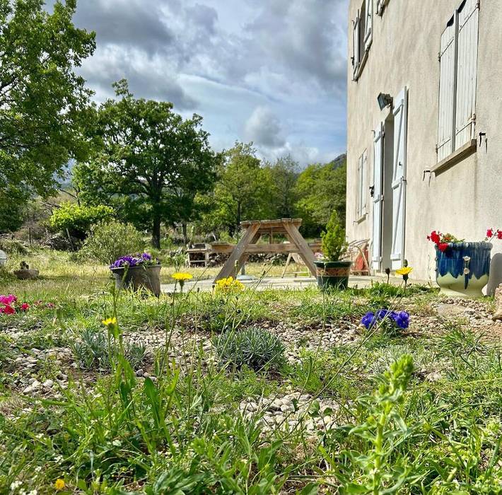 Gîte pour 6 personnes, avec vue ainsi que balcon et jardin à Feliceto