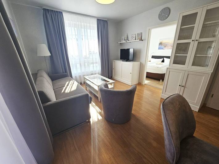Ferienwohnung für 4 Personen, mit Sauna und Balkon in Binz - 2