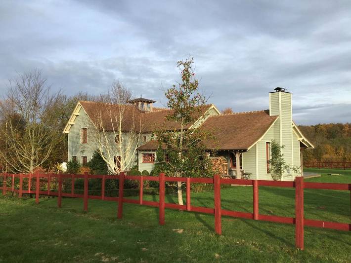 Location de vacances pour 10 personnes, avec vue ainsi que jardin et piscine à Saint-Hymer - 2