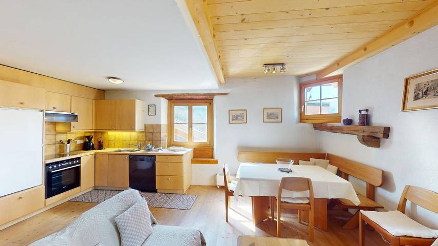 Ferienwohnung für 4 Personen, mit Terrasse in Pontresina - 3