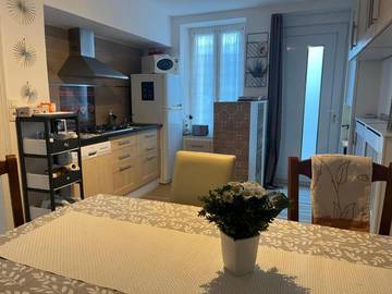 Gîte pour 9 personnes, avec terrasse et jardin, animaux acceptés à Villedieu-sur-Indre