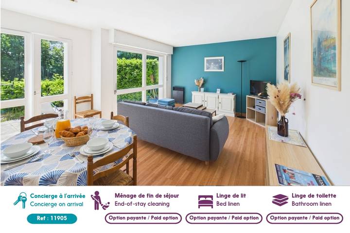Gîte pour 4 personnes, avec terrasse à Arradon - 3