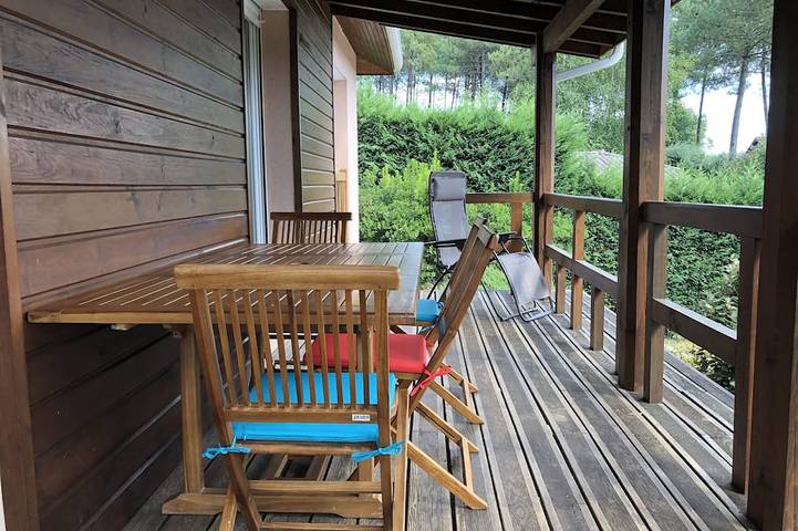 Location de vacances pour 4 personnes, avec terrasse et jardin à Vielle-Saint-Girons