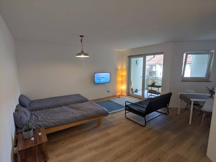 Vakantiewoning voor 4 personen, met Balkon en Terras in Kirchheim unter Teck