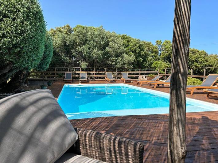 Chambre d’hôte pour 2 personnes, avec jardin et piscine ainsi que terrasse et vue à Bonifacio - 2