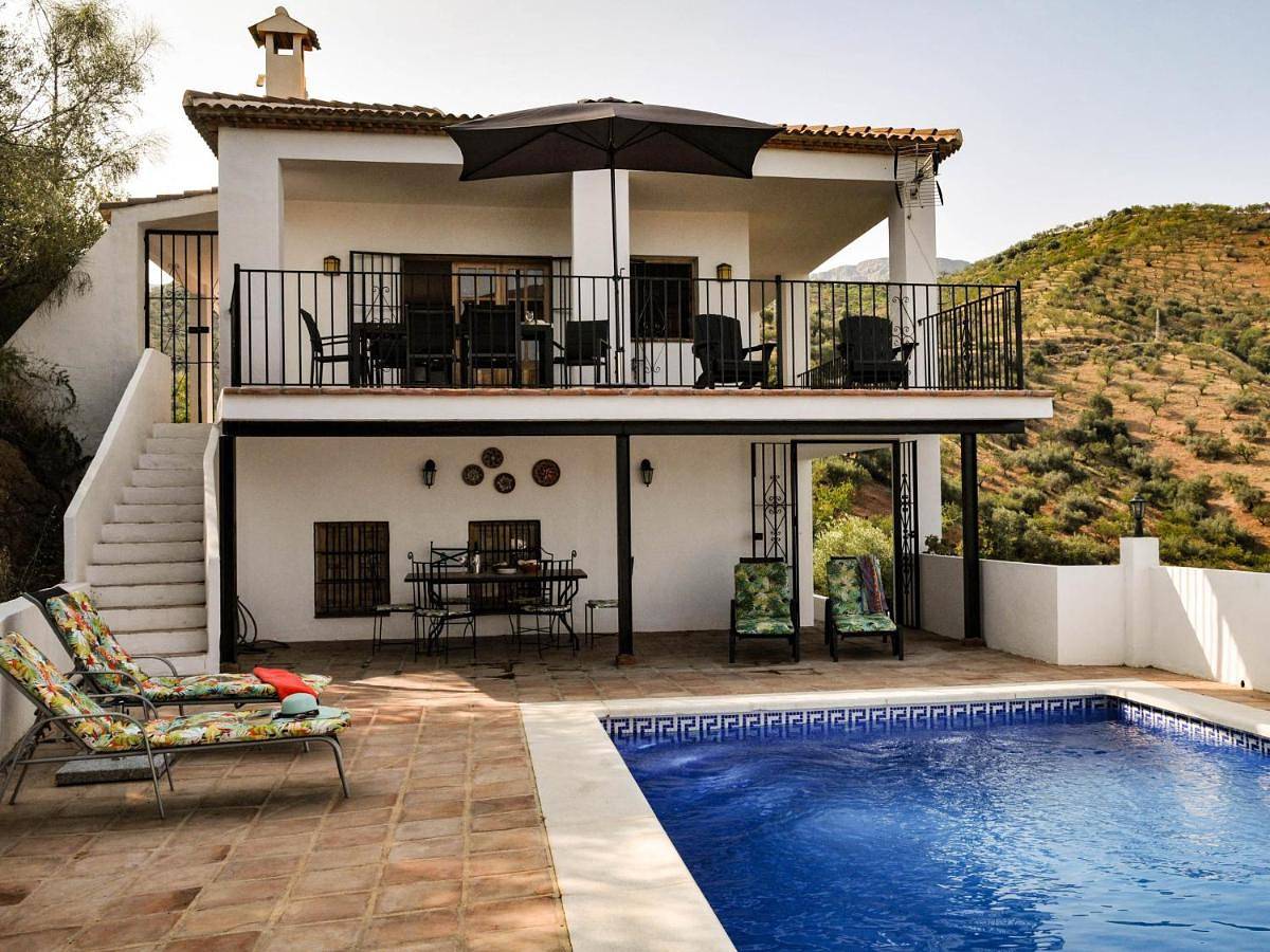 Piltraque - our lovely country villa to rent in Andalucia, Spain in Colmenar, Cordillera Penibética