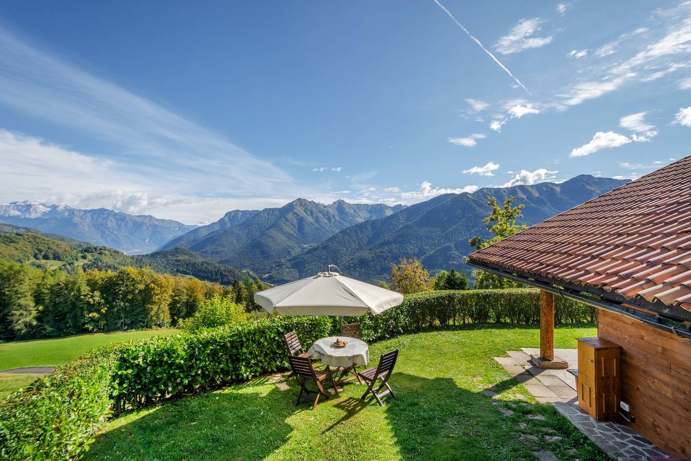 Casa Vacanze Rustica "Baita Nido tra i Monti" Vista Montagna,Terrazza; Parcheggio - animali ammessi in Valdaone, Alpi dell'Adamello e della Presanella