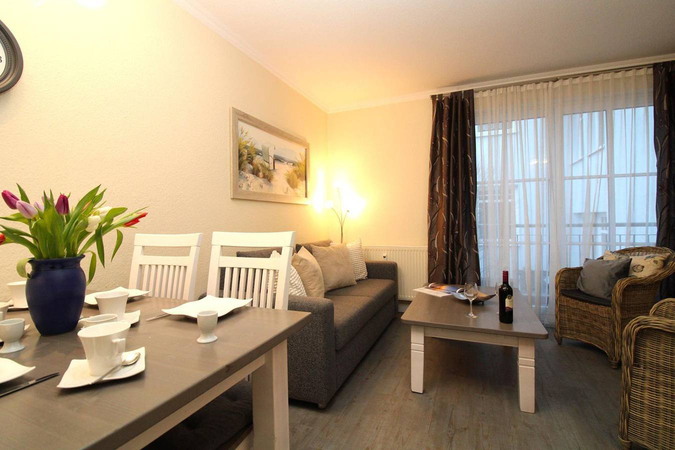 Ganze Wohnung, Appartementanlage Strandjuwel We 240: strandnahe und moderne 1-Zimmer-Fewo in Ostseebad Kühlungsborn, Kühlungsborn