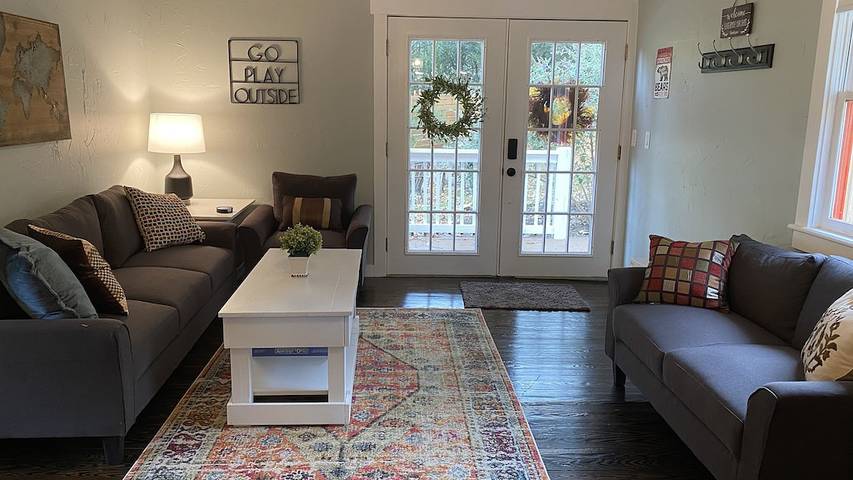 Vacation rental for 4 people, with yard in Woodfin (NC)