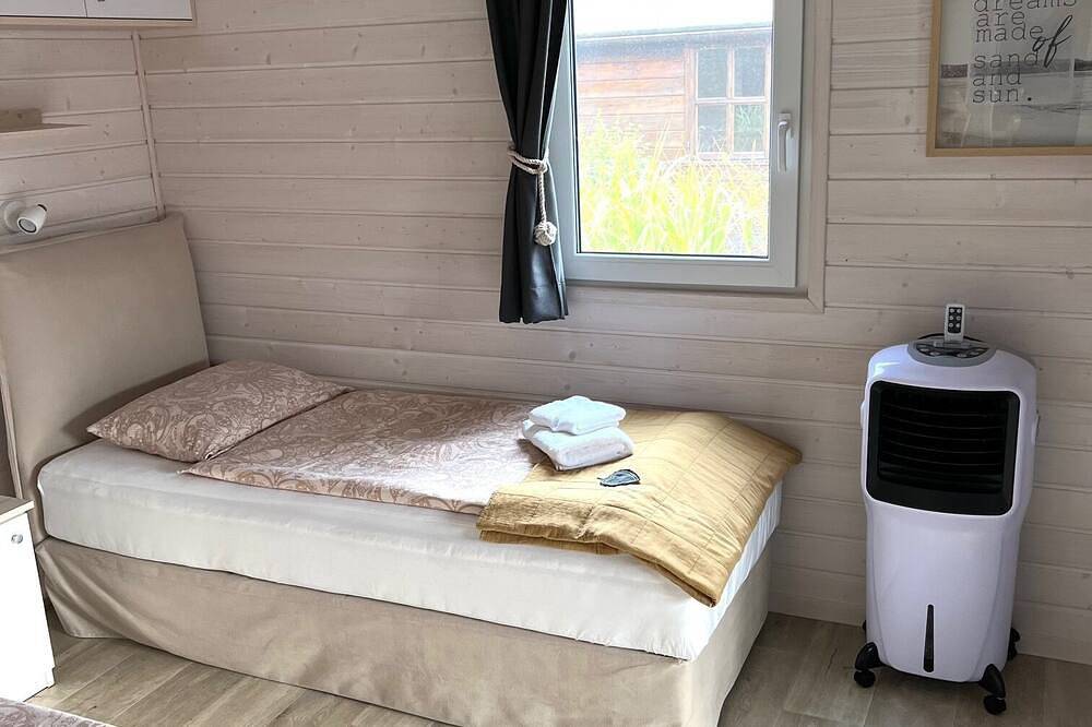 Tolles Ferienhaus Rybak mit Boxspringbetten und großer Überdachte Terrasse in Wunstorf, Steinhuder Meer