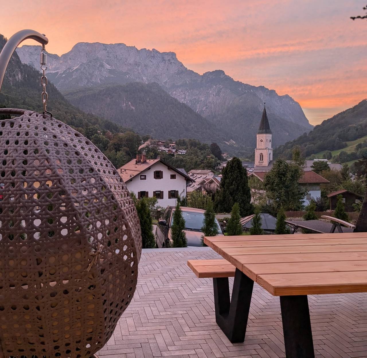 Ganze Ferienwohnung, Haus Schiller - Ferienwohnung Untersbergblick, 40qm für 4 Personen in Göllstock, Marktschellenberg