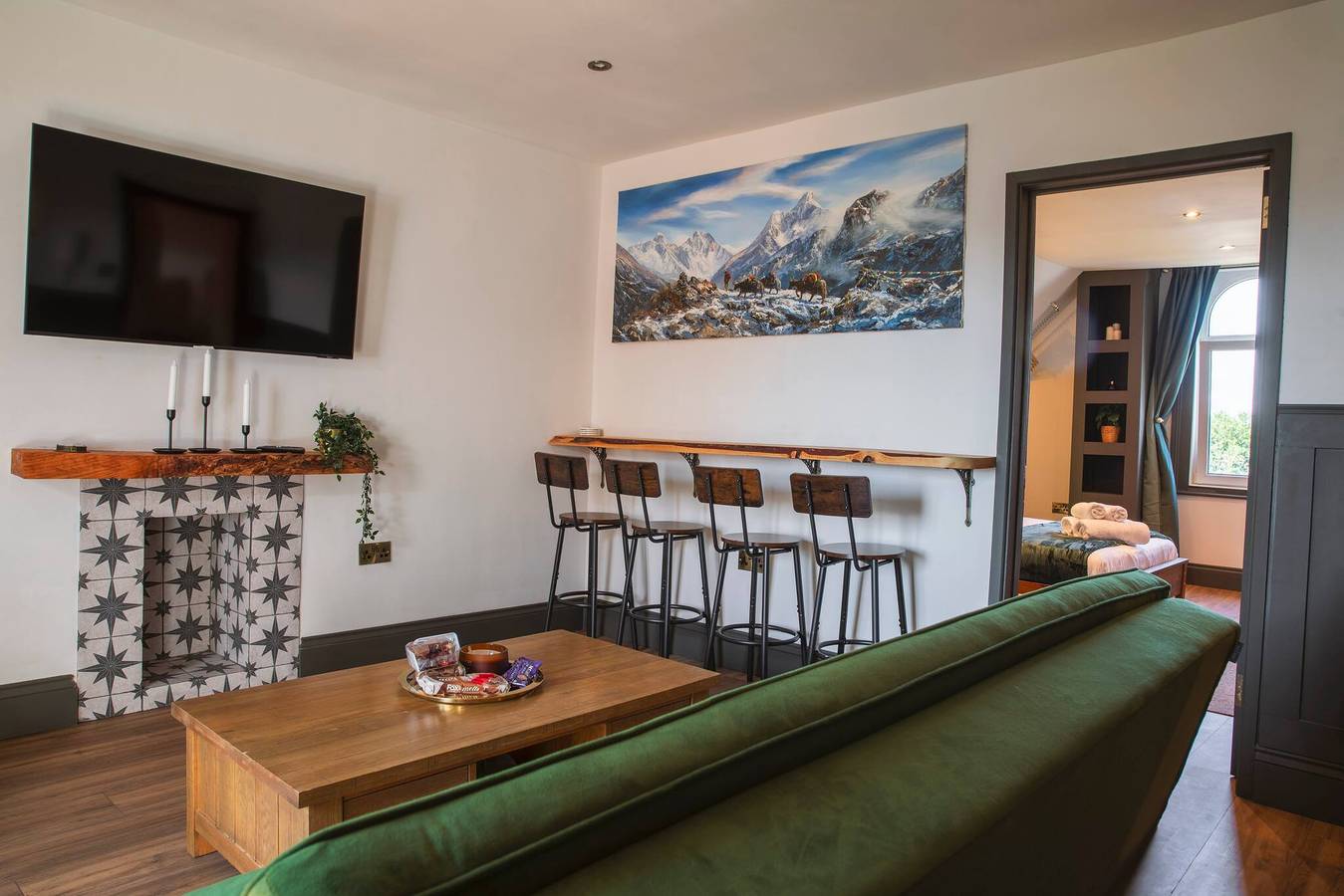 Ganze Wohnung, Stilvolles 2-4-Bett-Apartment — kostenloser Parkplatz — Selbst-Check-In in Exeter, Devon