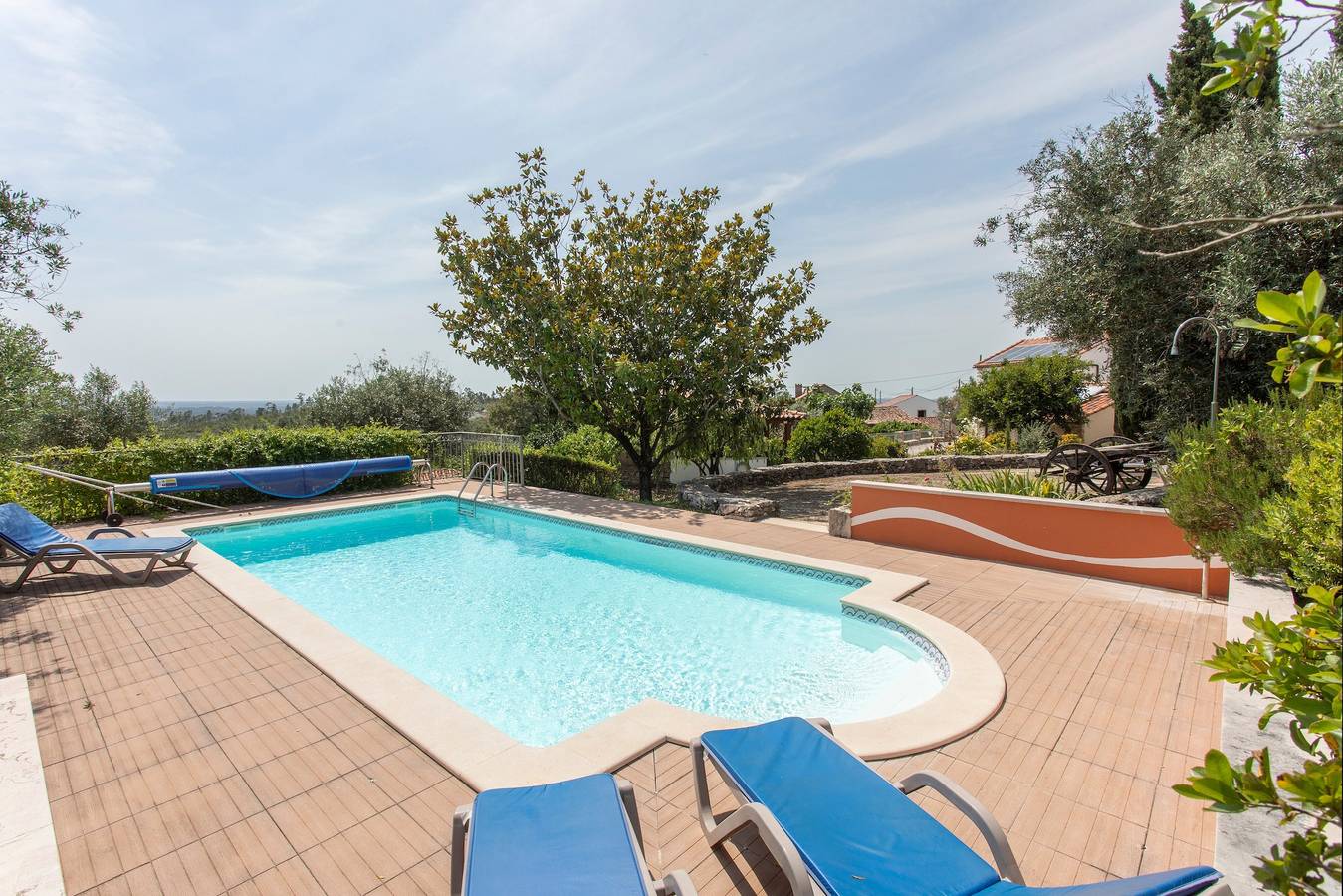 Casa da Eira: Ferienhaus mit Bergblick, Wlan und Klimaanlage in Redinha, Leiria District