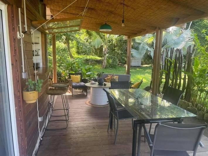 Chalet pour 3 personnes, avec terrasse