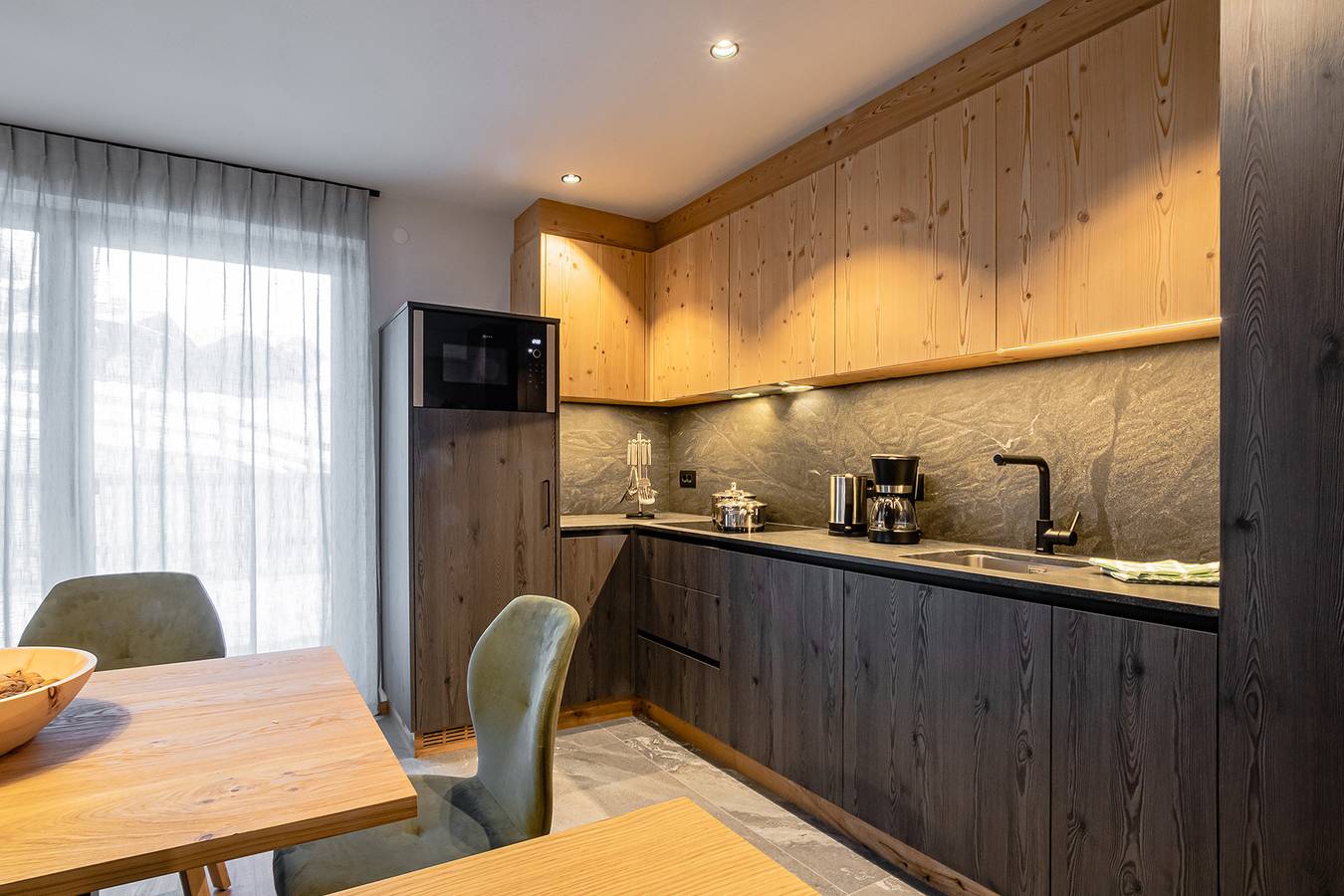 Ganze Wohnung, Ferienwohnung "Biohof Ruances Bosch" mit Bergblick, privater Terrasse und Wlan in Costadedoi, Abtei