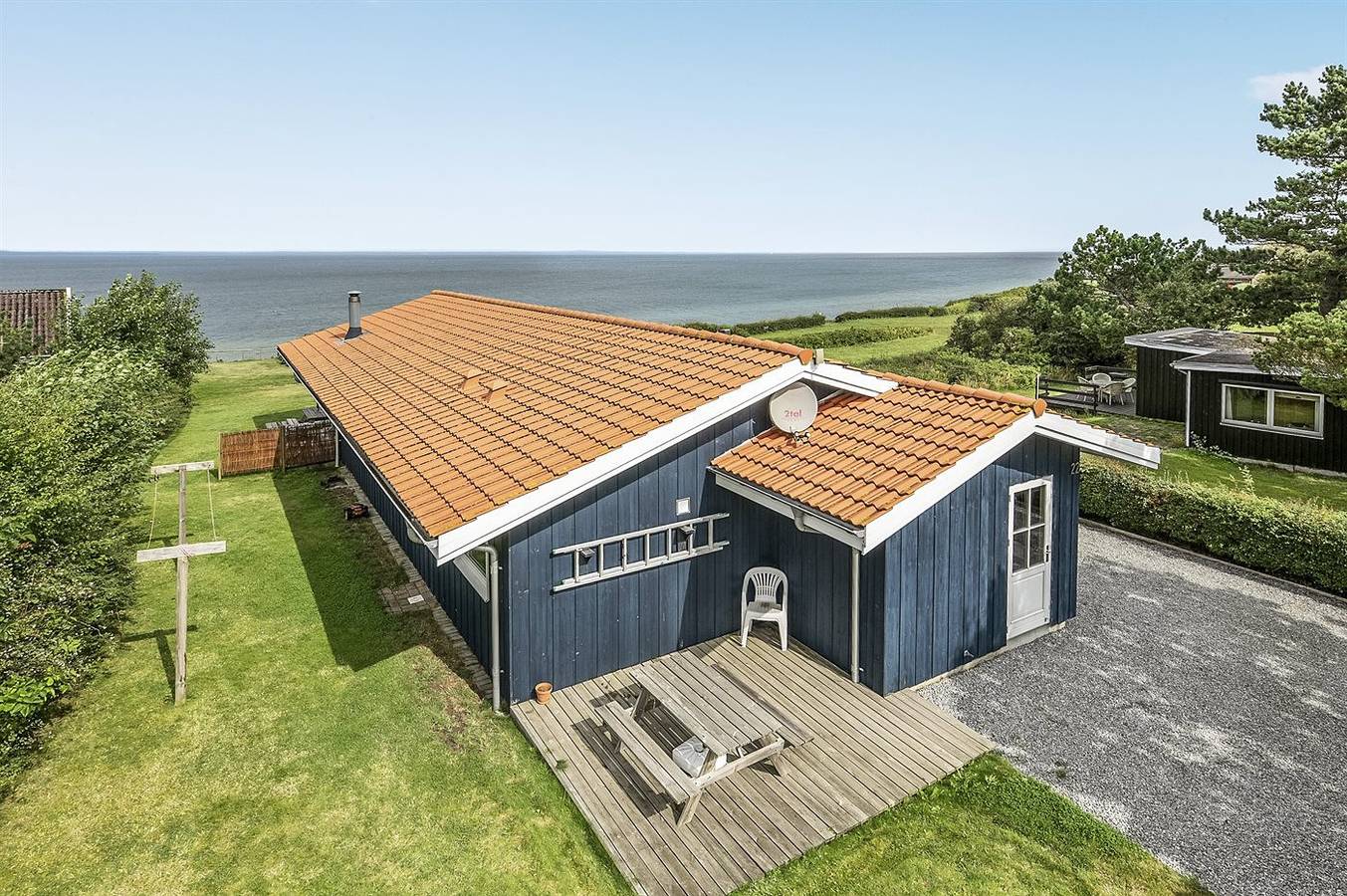 Home in Brenderup Fyn with sauna in Kleiner Belt