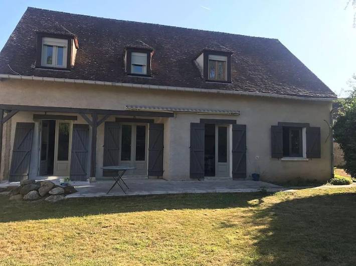 Location de vacances pour 10 personnes, avec terrasse et jardin, animaux acceptés à Le Vaudoué - 2