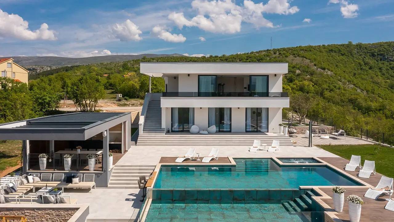Villa für 12 Personen (480 m²) in Bajagic in Bajagić, Dalmatinisches Zagora