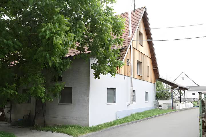 Ferienwohnung für 3 Personen, mit Garten