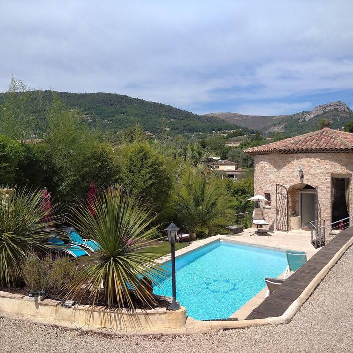 Ferienhaus für 8 Personen, mit Garten und Terrasse sowie Pool in Vence - 3