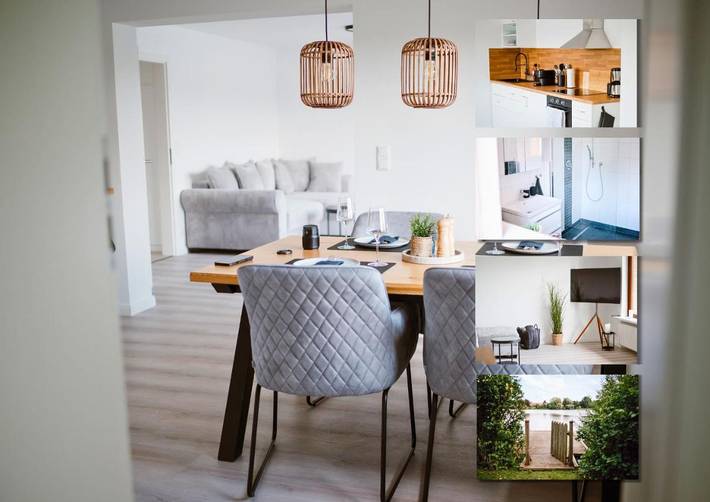 Ferienwohnung für 6 Personen, mit Balkon und Ausblick in Plön