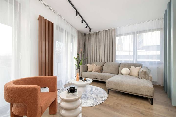 Apartament wakacyjny dla 6 osób, z Ogród w Kraków
