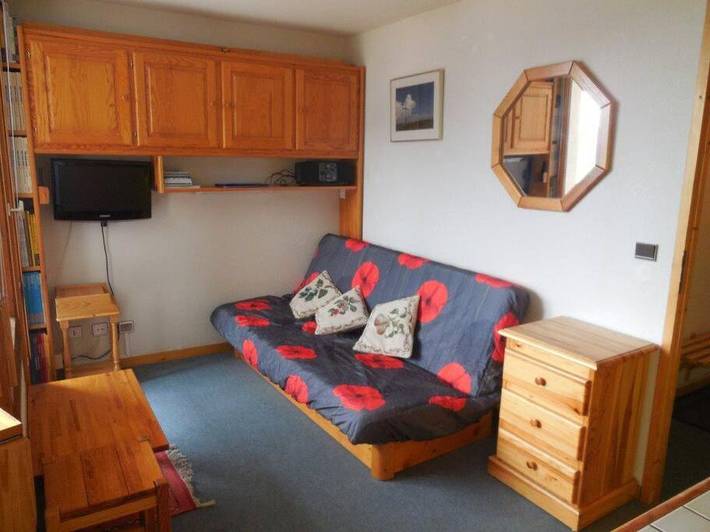 Gîte pour 4 personnes, avec Balcon dans Station De Peisey Vallandry