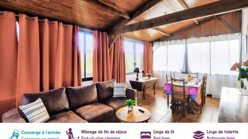 Gîte pour 7 personnes, avec jardin et piscine à Paulin - 3