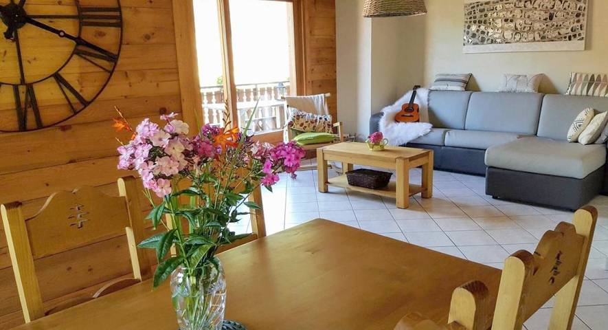 Gîte pour 6 personnes, avec vue et jardin, animaux acceptés à Les Villards-sur-Thônes - 4