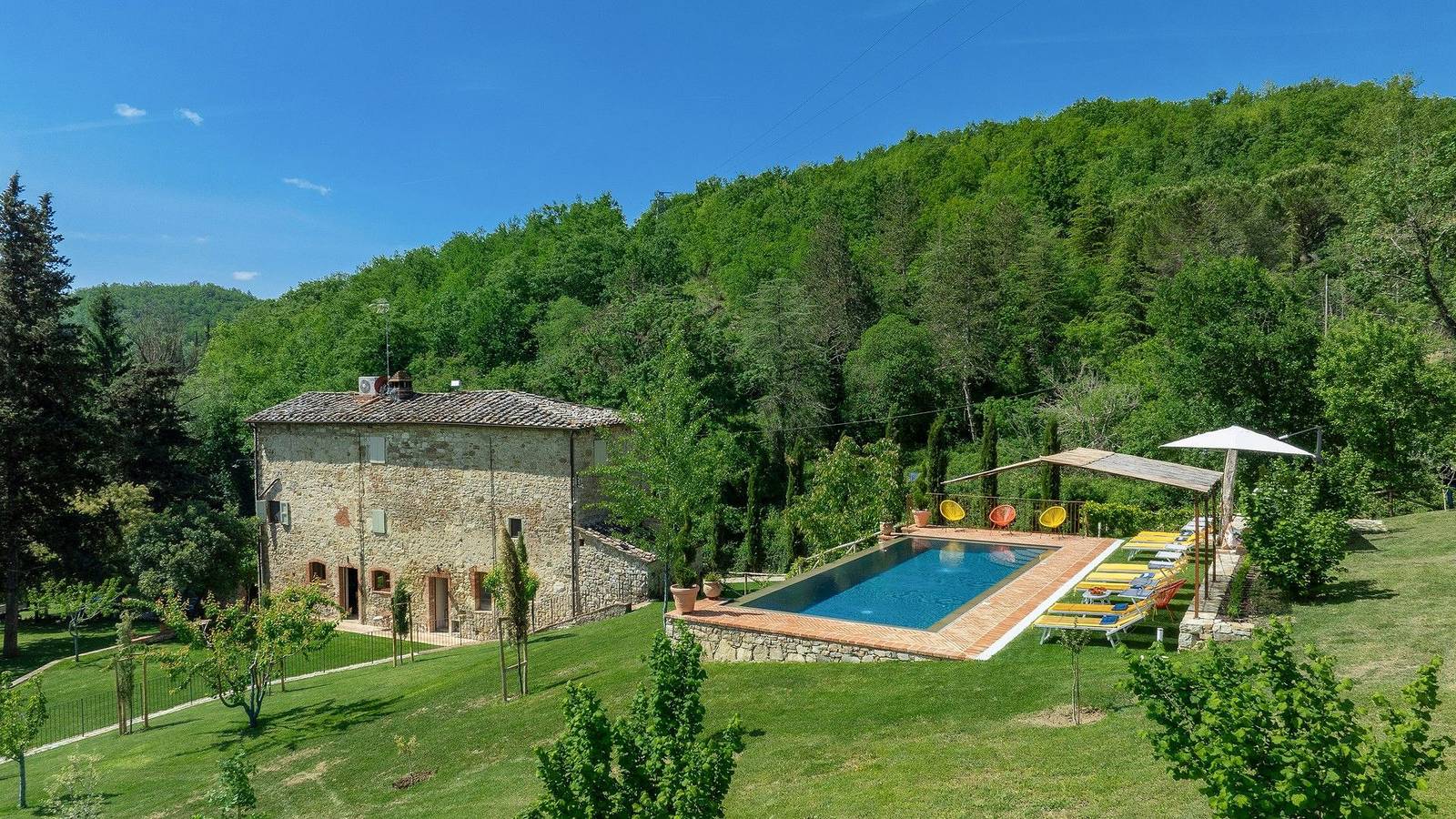 Villa per 8 persone con giardino in Gaiole in Chianti, Chianti