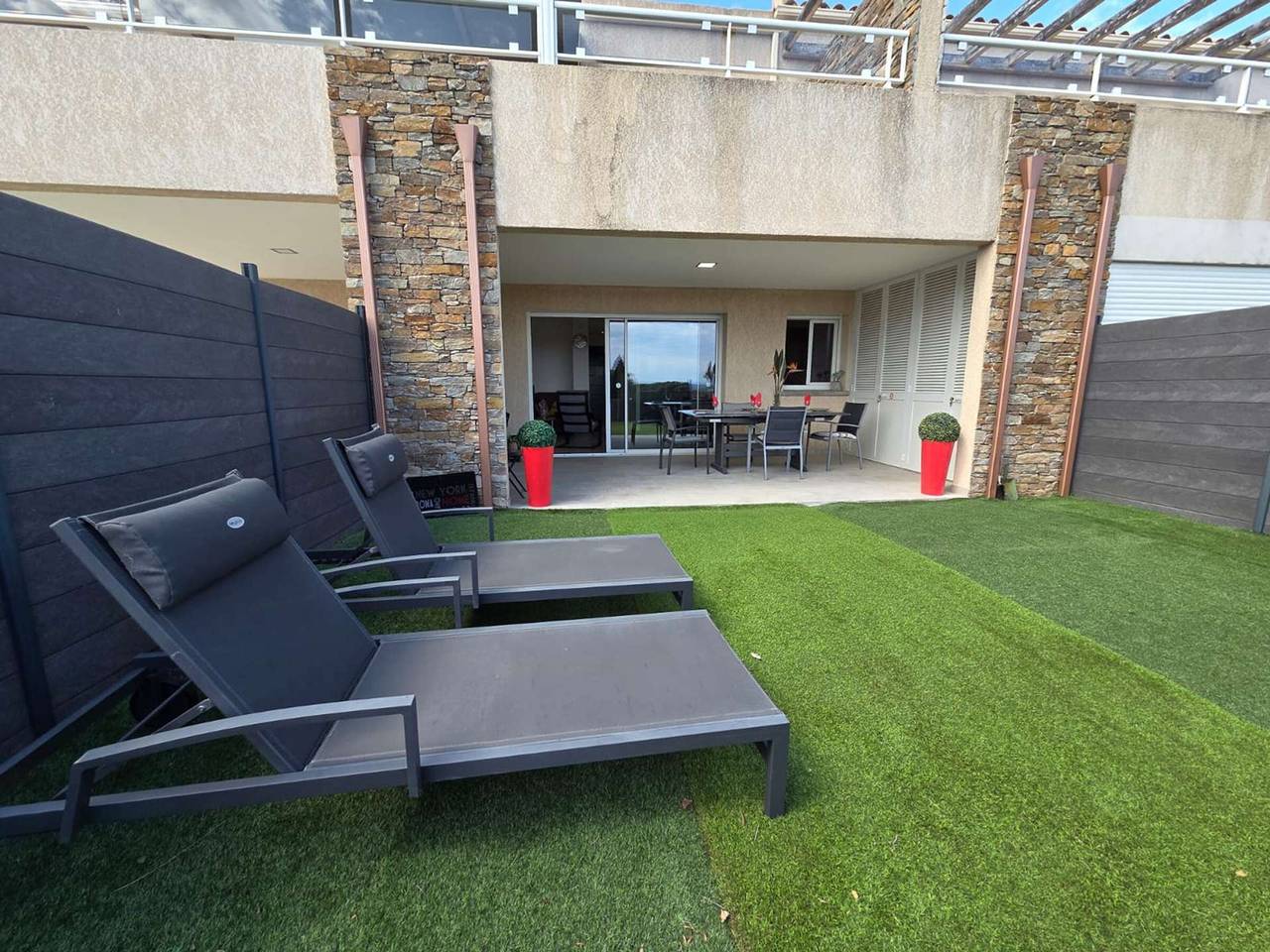 Appartement entier, Appartement avec climatisation, terrasse couverte - 3 pers. in Sant Ambroggio, Lumio