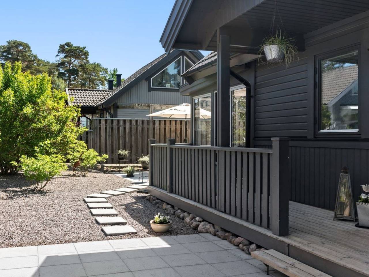 "Paradisvägen" direkt am Strand in Ahus, Schwedische Ostsee