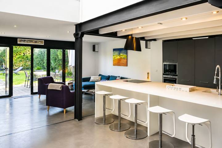 Casa de vacaciones para 11 personas, con jardín además de terraza y piscina, Familias con niños - 1